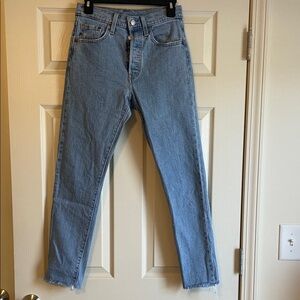 Levi's 501 straight leg jeans